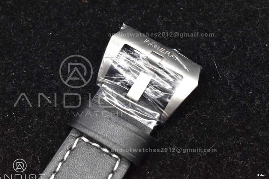  Best Green Leather Brown PAM732 Dial Edition on 1:1 TTF Strap P9010 Dark 0401